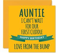 Stuff4 Cartes d'anniversaire amusantes pour tante, Premier câlin
