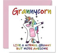 Stuff4 Cartes d'anniversaire pour grand-mère, Grannycorn