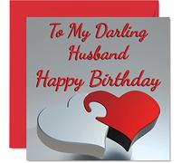 Stuff4 Jolies cartes d'anniversaire pour mari, My Darling Husband