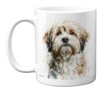 Stuff4 Mug Lhassa Apso pour amoureux des chiens - Cadeau fantaisie pour ami famille de la part d'un ami parent, propriétaire de chien, cadeau d'anniversaire amusant, 325 ml, passe au lave-vaisselle