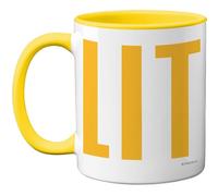 Stuff4 Rude Gifts - Mug jaune Cl*t - Cadeau fantaisie pour Bestie Pal de Best Friend Bestie, cadeaux d'anniversaire amusants, cadeaux d'anniversaire amusants, poignée jaune 325 ml, tasses en céramique