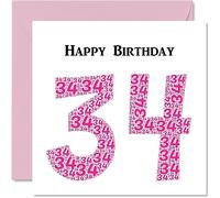 Stuff4 Shapecloud Cartes d'anniversaire amusantes pour femme - Carte d'anniversaire pour papa, maman, fils, fille, frère, sœur, oncle, tante, cousin, 145 mm x 145 mm, carte d'anniversaire amusante