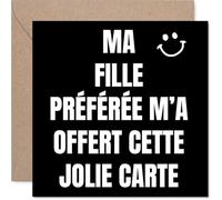 Stuff4 Sincère Carte d'Anniversaire pour Fille, un Clin d'Œil Tendre