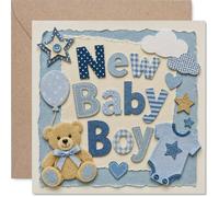 Stuff4 Sweet New Baby Card Welcome to the World, Little One