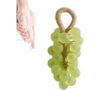Stuffdatas Savon De Raisin, Savon De Raisin Sur Une Corde, Stuffdatas Grape Soap, Grapes Soap On A Rope, Handmade Crystal Grape Soaps Gentle Cleansing Soaps, For Hand Washing, Air Freshening (Vert)
