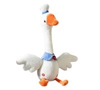 Stuffed Animal - 34cm Rechargeable Talking Dancing Singing Plush Toy | Plush Stuffed Animal | Interactive Soft Toy with Sound & Movement | For Kids Girls Boys Birthday Gift Sofa Bedroom Car Playtime