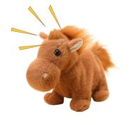Stuffed Animal Doll - Soft Cute Interactive Robot Horse Doll - Electric Interactive Dog Plush Figurine, for Kids Boys Girls Living Room Bedroom Shelf Table Study
