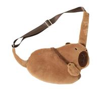 Stuffed Animal Sling Bag - Adorable Capybara Backpack, Capybara Pattern Shoulder Bag | Casual Side Pouch, Cycling Shoulder Backpack For Travel, Hiking, And Daily Adventures