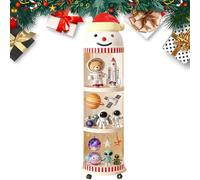 Stuffed Animal Storage | Efficient Snowman Shaped Clear Plush Display Tower | Smart Stuffed Animal Storage Bins With Wheels | For Nursery, Playroom, Kids Room, Bedroom, Home, Daycare Center