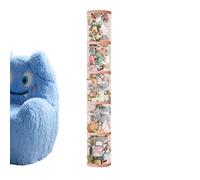 Stuffed Animal Storage Tube, Multi layer Stuffed Animal Organizer, Transparent Toy Storage Display Tube, Animal Storage Romantic Atmosphere, Large Stuffed Animal Storage for Kids Toys