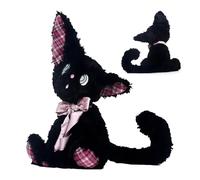 Stuffed Cat Plush, Gentle Soft Toy, Stuffed Animals Cat with Feature, Perfect for Boy Girl Birthday Home Travel, Ideal for New Year Family Friends Colleagues Bedroom Usage