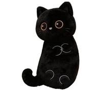 Stuffed Cat Plush, Realistic Cat Stuffed Animal Toy, Cute Life Like Pet Pillow Decor for Ultra Soft Plush Companion Home Bedroom Desk Indoor Outdoor Use Girls Boys Women Men, 20.8x10.6x2.3 Inches
