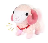 Stuffed Lamb - Electric Bleating Realistic Soft Interactive Sheeps 17x11x16 | Kids Lambs Animal For Men Kids Boys Girls Youth Teens Family Friends Children