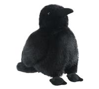 Stuffed Raven Decor - Plush Crow Toy, Charming Soft Bird Figure for Bedroom Kids Room Living Room Work Area Game Space, coziy Collectible Decoration for Halloween Displays, Option for Boys