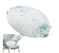 Stuffed Seal Pillow - Cute Seal Plush Animals | Realistic Soft Cuddly océàn Toy | Chubby Cuddle Animal Doll Birthday Gift Dolls For Kids Boys Girls Indoor Outdoor