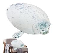 Stuffed Seal Pillow - Cute Seal Plush Animals | Realistic Soft Cuddly océàn Toy | Chubby Cuddle Animal Doll Birthday Gift Dolls For Kids Boys Girls Indoor Outdoor