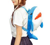 Stuffed Shark | 50x20cm Soft and Warm Cute Shark Plush Bag for Kids,Ergonomic Comfort Efficient Children's School Bag Animal Doll for Kindergartens Kids Adults, Boys and Girls