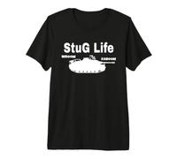 Stug Life Char d'assaut Rigolo T-Shirt Haut de Gamme
