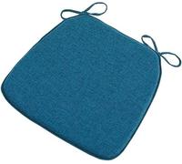 Stuhlkissen/Sitzkissenpolster, 43,2 x 40,6 cm / 38,1 cm, Memory-Schaum, Sitzkissen für Küchenstühle, Polster für Esszimmer, rutschfest, Terrasse, waschbar, weich (5#, 43,2 x 40,6 cm, 2 Stück)