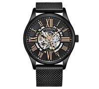 Stuhrling Montre Automatique Originale pour Homme avec Bracelet en Maille en Acier Inoxydable
