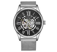 Stuhrling Montre Automatique Originale pour Homme avec Bracelet en Maille en Acier Inoxydable
