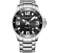 Stuhrling Original - 395.33B11 - Montre bracelet - Quartz - Affichage - Analogique - Bracelet - Acier inoxydable - Argent - Cadran