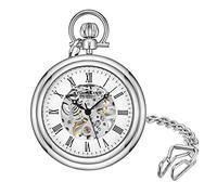 Stuhrling Original 6053.33113 - Montre Mécanique - Affichage Analogique - Bracelet Acier inoxydable Argent et Cadran Blanc - Mixte