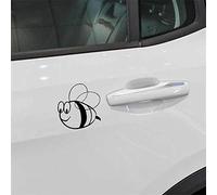Stukk Stickers Autocollant en Vinyle pour fenêtre de Voiture Motif Bumble Abeille 15,4 cm x 15,7 cm - Noir