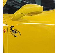 Stukk Stickers Tribal Classic Evil Scorpion Autocollant Vinyle pour fenêtre de Voiture 19,3 cm x 20 cm - Noir
