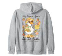 Stuly Teacher Goose On The Loose, drôles de vacances d'été, femmes Sweat à Capuche