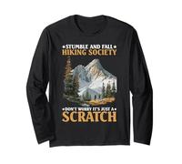 Stumble and Fall Hiking Club Just A Scratch No Worry - Manche Longue