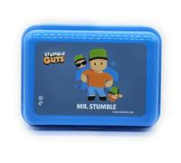 Stumble Guys Boîte à Déjeuner, Boîte à goûter pour enfants, Bleu, Design M. Stumble