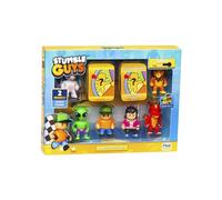 Stumble Guys Lot de 8 figurines à collectionner de 5,1 cm - Mr Stumble, Leonidas, Green Alien, Sprinkles, Gamer Gina, Inferno Dragon, x2 Hidden