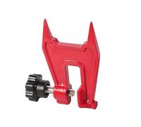 Stump Vise - Chainsaw Filing Sharpener Clamp | 12.5x6.5cm Iron Filing Guide Vise Red For Logging Forestry Yard Tree Felling Trimming Outdoor Industry Field Use