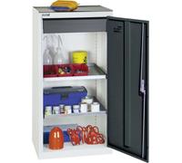 Stumpf Armoire à outils et matériel 3000, RAL 7035/7016, 1 tiroir, 2 bacs