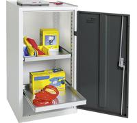 Stumpf Armoire à outils et matériel 3000, RAL 7035/7016, 2 bacs