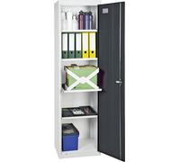 Stumpf Armoire à outils et matériel 3000, RAL 7035/7016, 4 bacs