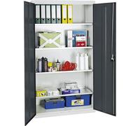 Stumpf Armoire à outils et matériel 3000, RAL 7035/7016, 4 bacs
