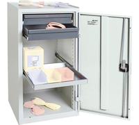 Stumpf Armoire à outils et matériel série 3000 gris clair + 2 tiroirs 100 mm + 1 tablette coulissante - 3001207