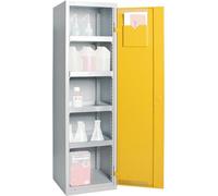 Stumpf Armoire d'environnement BP-3 gris clair / jaune de sécurité + 4 bacs de rétention - 7595062