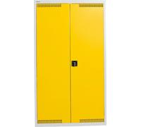 Stumpf Armoire d'environnement BP-4 gris clair / jaune de sécurité + 4 bacs de rétention traversants - 7598062