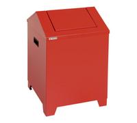 Stumpf Metall Stumpf Conteneur à déchets avec clapet à battant, type : 2 Quantité:1