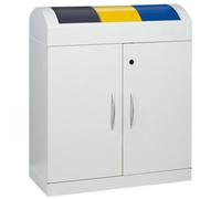 Stumpf Tri des déchets TD 3 gris clair Seau intérieur 3x 45l - 5602007