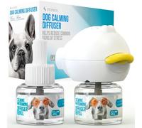 STUNICK CB1 Diffuseur apaisant pour chien, phéromones apaisantes, approvisionnement de 60 jours, 1 diffuseur et 2 recharges, aide à réduire le stress, la séparation, les accidents d'urine, les