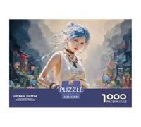 Stunning Anime-Style of Oscar 1000 Pcs Carton Extra-épais Coffret De Puzzles Lovely Girl Stimulant Et Éducatif Jeu Familial Puzzles pour Adultes Et Enfants 52x38cm/1000pcs