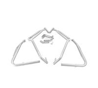 Stunt Cage Protecteur Pour XL750 Pour TRANSALP Pour XL 750 Pour Transalp 2023 2024 Moto Moteur Garde Barre Protection Cadre Pare-chocs Carénage Protecteur Moteur Réservoir Garde(Full Set Silver)