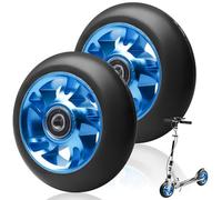 Stunt - Lot de 2 roues de rechange pour trottinette - Roulements ABEC-11 - Noyau en aluminium - Compatible avec la plupart de trottinette