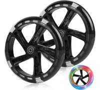 Stunt Scooter Replacement Wheels 200 Mm With Abec 9 Bearings, 88a Hardness, Suitable For All Kinds Of Scooters, Blue (Pack Of 2)