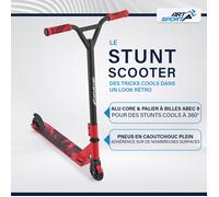 Stuntscooter Red Smoke