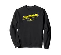 Stuntwoman in Training Hollywood Bound Fun English Sweatshirt
